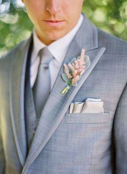 GROOM / GROOMSMAN - WOVEN SILK SKINNY TIE SILVER - MATCH THE BRIDE'S COLOURS