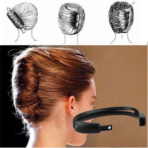 HAIR STYLING TOOL - FRENCH BUN AND 3 MORE STYLES - FOR THE DIY PROFESSIONAL SALON LOOK