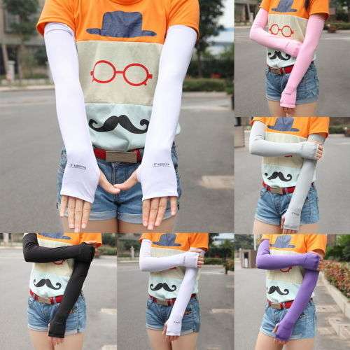 WINTER SPORTS  HALF-HAND  UV  PROTECTION SLEEVES PROTECT YOUR ARMS AND HANDS