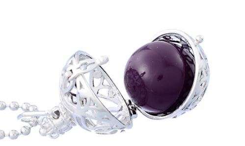 MEXICAN BOLA PENDANT - PREGNANCY HARMONY CHIME BALL -  ANGEL CALL BALL CHIME