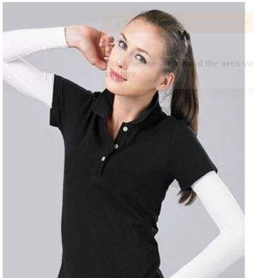 STOCKING FILLER  HI-COOL UV  PROTECTION SLEEVES PROTECT YOUR ARMS WHILE PLAYING OUTDOOR SPORTS WHITE