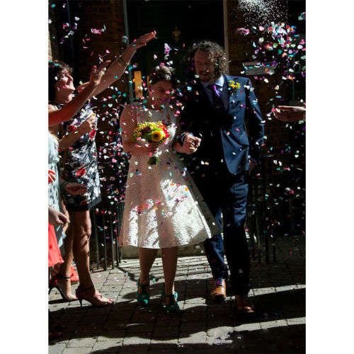 1 000 PIECE HEART SHAPED BIO-DEGRAEABLE MULTI-COLOURED TISSUE PAPER CONFETTI - UNIQUE!!!