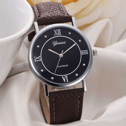 NEW DESIGN!!  GENEVA MEN'S FASHION CASUAL ANALOG QUARTZ WRIST WATCH