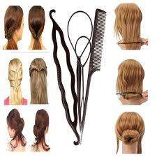 4PCS HAIRSTYLING TOOLS- FOR A PROFESSIONAL HAIRDRESSING STYLE-VIEW UTUBE DEMO'S 1000'S OF STYLES