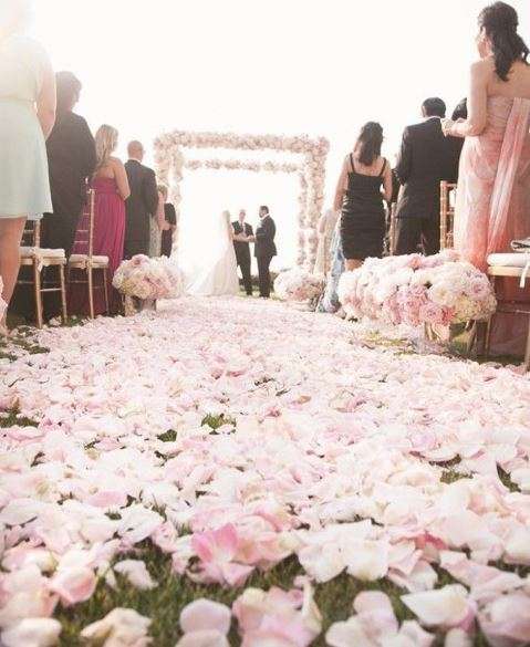 1000  SHADES OF SOFT PINK  SILK  ROSE PETALS - USE FOR CONFETTI /TABLE DECOR/ROMANTIC SETTING