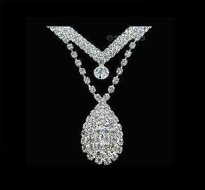 STRIKING BOXED JEWELLERY SET  - BRIDAL JEWELLERY -  NECKLACE AND EARRING  ACCESSORY SET