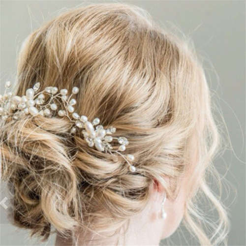GORGEOUS BRIDAL PEARL FLOWER HAIRPIN - AMAZING HAIR ACCESSORIES