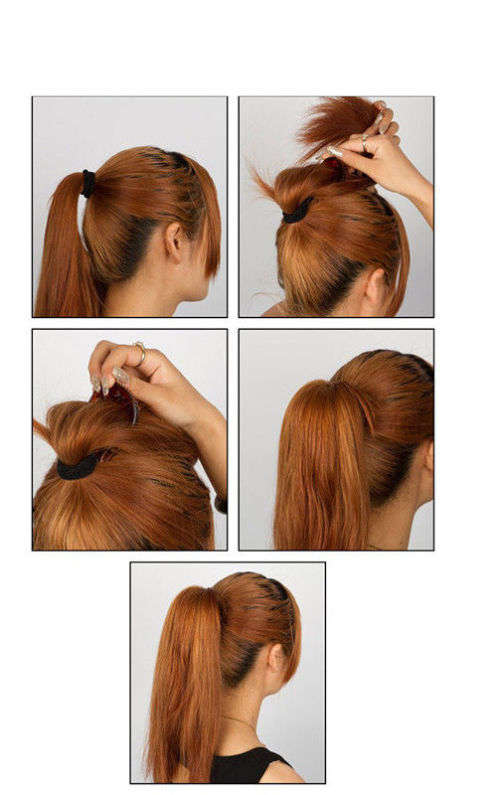 FASHION WOMAN'S BLACK HAIR STYLING COMB STICK BUN MAKER BRAID TOOL HAIR ACCESSORIES