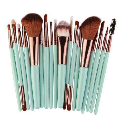 SET OF 18 piece MAKE-UP  BRUSH KIT   - PROFESSIONAL TOOLS FOR YOUR MAKE-UP RAGIME