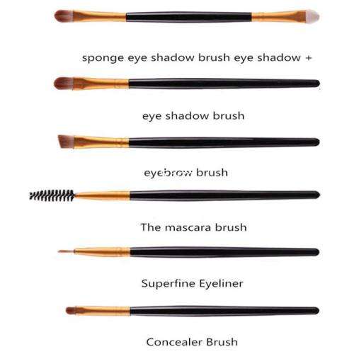 20 piece BLACK COLOUR MAKE-UP  BRUSH KIT  - PROFESSIONAL TOOLS FOR YOUR MAKE-UP RAGIME
