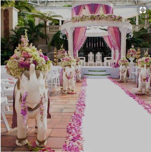 1000  DEEP CERISE PINK  SILK  ROSE PETALS - USE FOR CONFETTI /TABLE DECOR/ROMANTIC SETTING