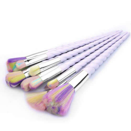 10 pcs UNICORN MAKE-UP BRUSH SET  - PROFESSIONAL TOOLS FOR YOUR MAKE-UP RAGIME