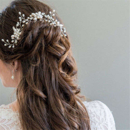 GORGEOUS BRIDAL PEARL FLOWER HAIRPIN - AMAZING HAIR ACCESSORIES