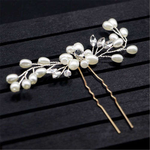 GORGEOUS BRIDAL PEARL FLOWER HAIRPIN - AMAZING HAIR ACCESSORIES