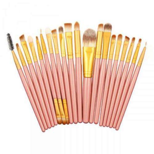 SET OF 20 piece MAKE-UP  BRUSH KIT  - PROFESSIONAL TOOLS FOR YOUR MAKE-UP RAGIME