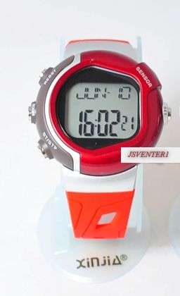 "A MUST FOR SPORTS-LOVERS!" THE FITNESS WIZARD - HEARTRATE/PULSE & CALORIE COUNTER WATCH