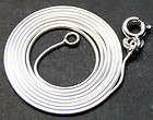 1.2MM X 45CM SNAKE CHAIN CRAFTED  IN SOLID PURE 925 STERLING SILVER