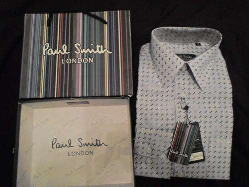 Men's PAUL SMITH Formal Long Sleeves Shirt ( MEDIUM)