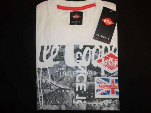 Lee Cooper ORIGINAL T-Shirt - WHITE (MEDIUM)