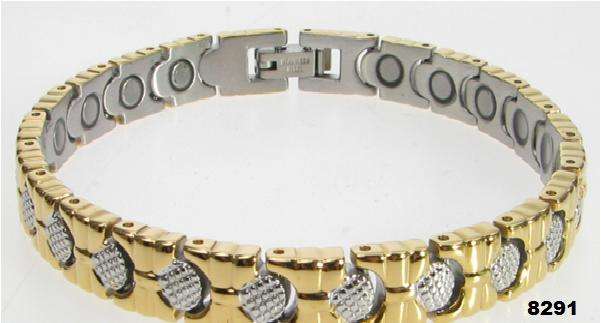 BIG CHRISTMAS SALE FOR *NEW* Lady Europa 316L Stainless Steel Magnetic Health Bracelet 21.5cm