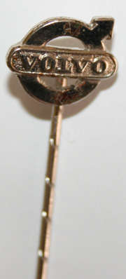 Volvo, motorcar silver tie stick pin badge