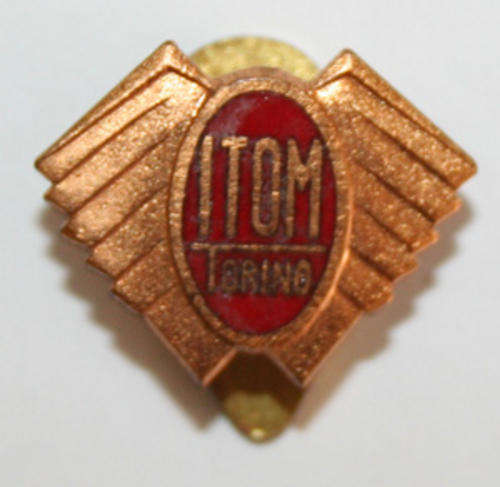 ITOM Torino buttonhole badge
