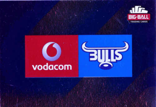 Big Ball Rugby Collection 2012 - Bulls Logo Foil Card - Mint