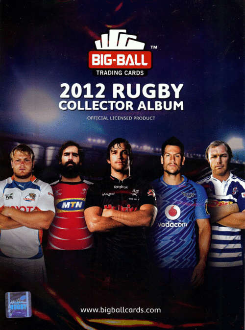 Big Ball Rugby Collection 2012 - Complete Collection all 248 Cards in a Binder