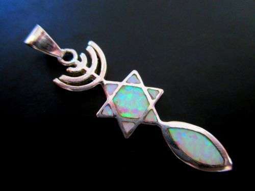 Messianic Seal of Israel sterling silver 925