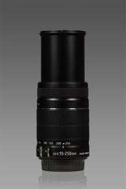 Canon EF-S 55-250mm IS / BOTH LENS CAP as "NEW"