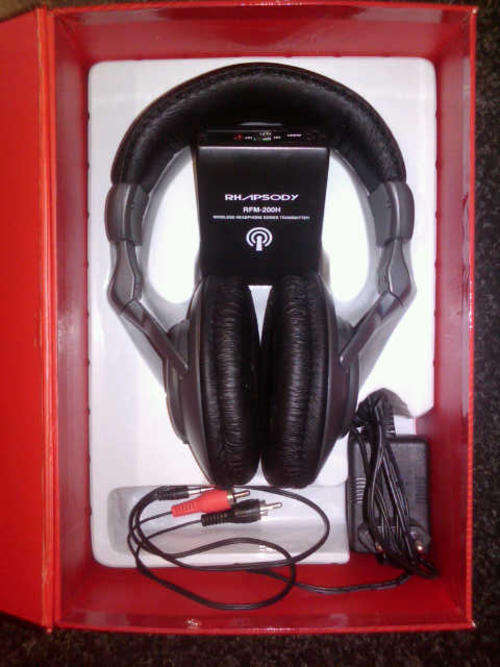 RHAPSODY - WIRELESS HEADPHONES RFM-200H as 'NEW'