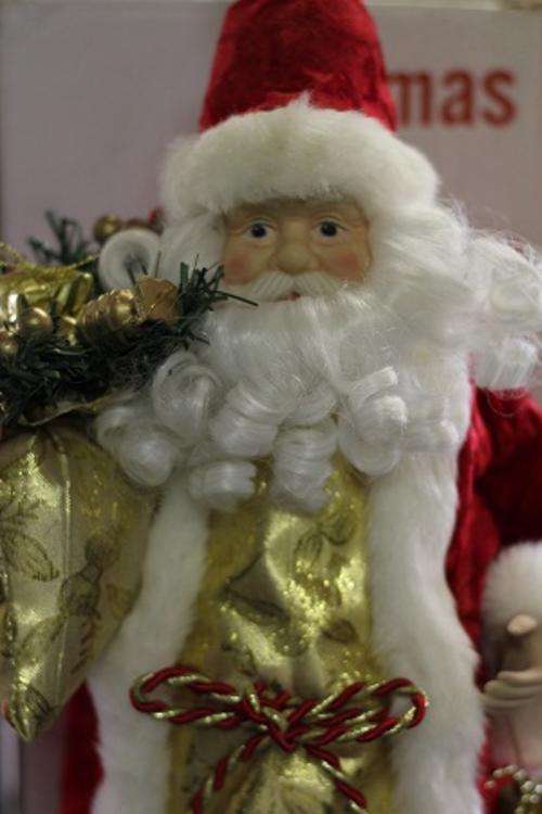 FATHER CHRISTMAS LARGE DECORATIVE MODEL NEW  600MM