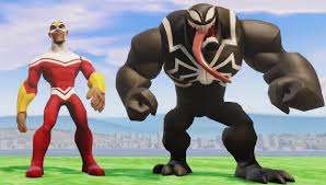 Disney Infinity 2.0  SET OF 2 CHARACTERS Venom  and Falcon