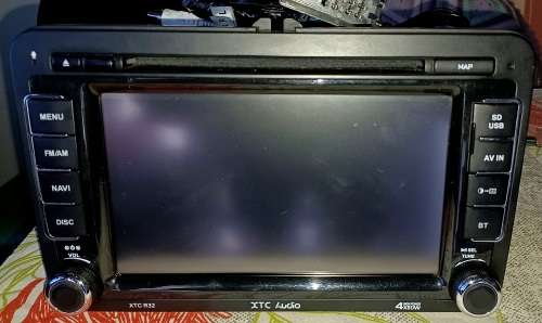 XTC DOUBLE DIN RADIO WITH SAT NAV