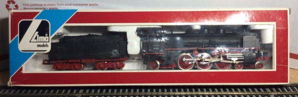 LIMA HO SCALE DB 4-6-2 STEAM ENGINE & TENDER #18505 IN BOX AS NEW