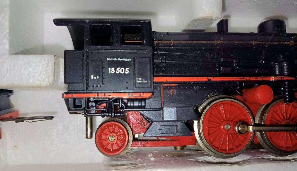 LIMA HO SCALE DB 4-6-2 STEAM ENGINE & TENDER #18505 IN BOX AS NEW