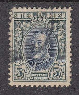 SOUTHERN RHODESIA 1931 P12 SG27 5s Used