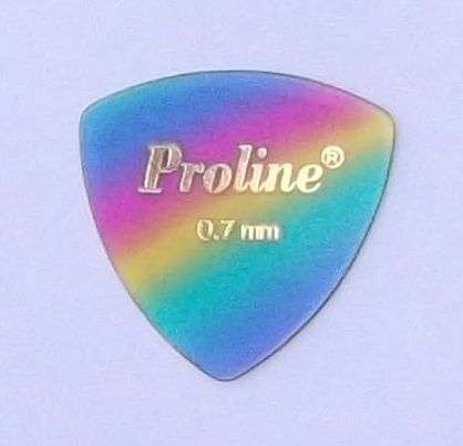 Proline Guitar Picks (Rainbow) [Medium - 0.7mm]