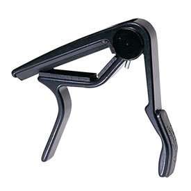 Spring Loaded Style Aluminium Alloy Guitar Capo [Black]