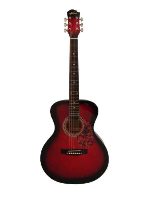 Maxwell 38" Mini Jumbo Guitar [Redburst]