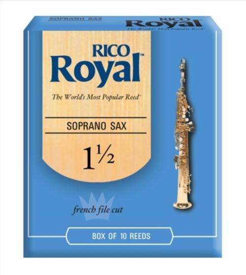 Rico Royal Soprano Sax Reeds [Strengths #4 & #5]