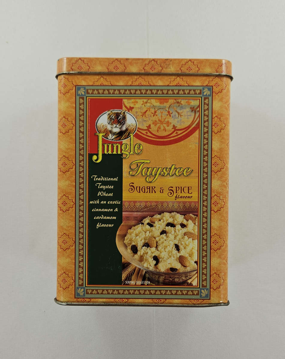 Jungle Taystee Wheat Sugar & Spice Flavour Tin