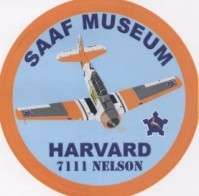 SAAF Museum Harvard 7111 Nelson - Sticker (SM12)