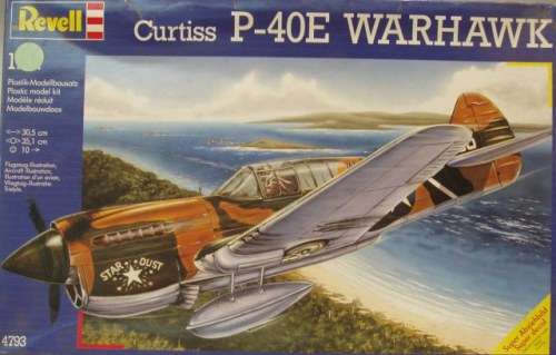 P-40E Warhawk 1/32 Scale - Plastic Model Kit (MON85-4664)
