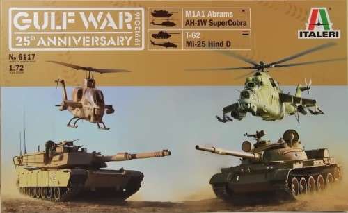 Gulf War 25th Anniversary set - 1/72 Scale - Plastic Model Kit (IT6117)