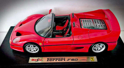 Maisto Special Edition Red 1995 F50 Ferrari - Scale 1 18 (090159318224)