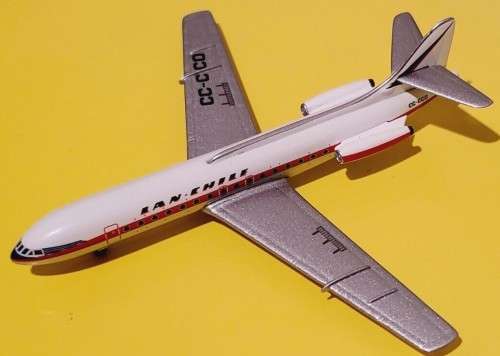SE.210 Caravelle LAN-Chile - 1/400 Scale (ACCCCCO)(TAS002541)(AeroClassics)