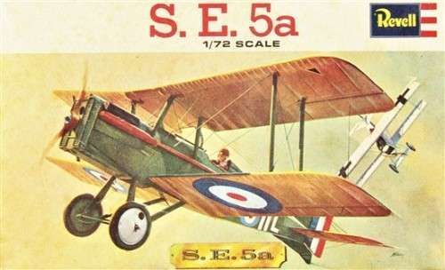S.E. 5a - 1/72 Scale (H-633)(TAS018767)(Revell)