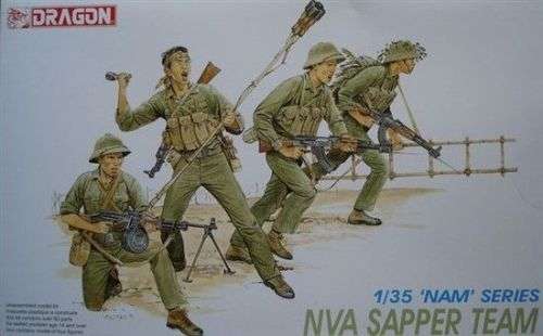 NVA Sapper Team - 1/35 Scale (DN3308)(Dragon Models)