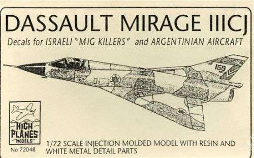 Mirage IIICJ - 1/72 Scale (HPM72048)(High Planes Models)
